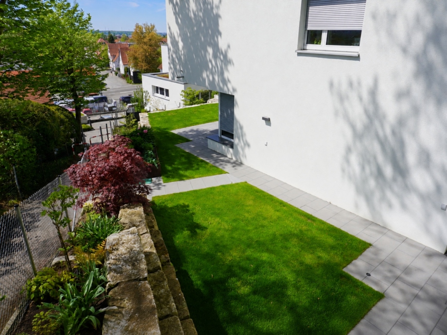 Garten Doppelhaush�lfte Kirchheim unter Teck