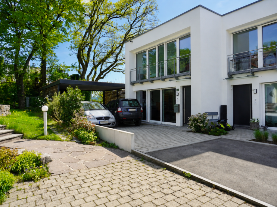 Hausansicht Doppelhaush�lfte Kirchheim unter Teck
