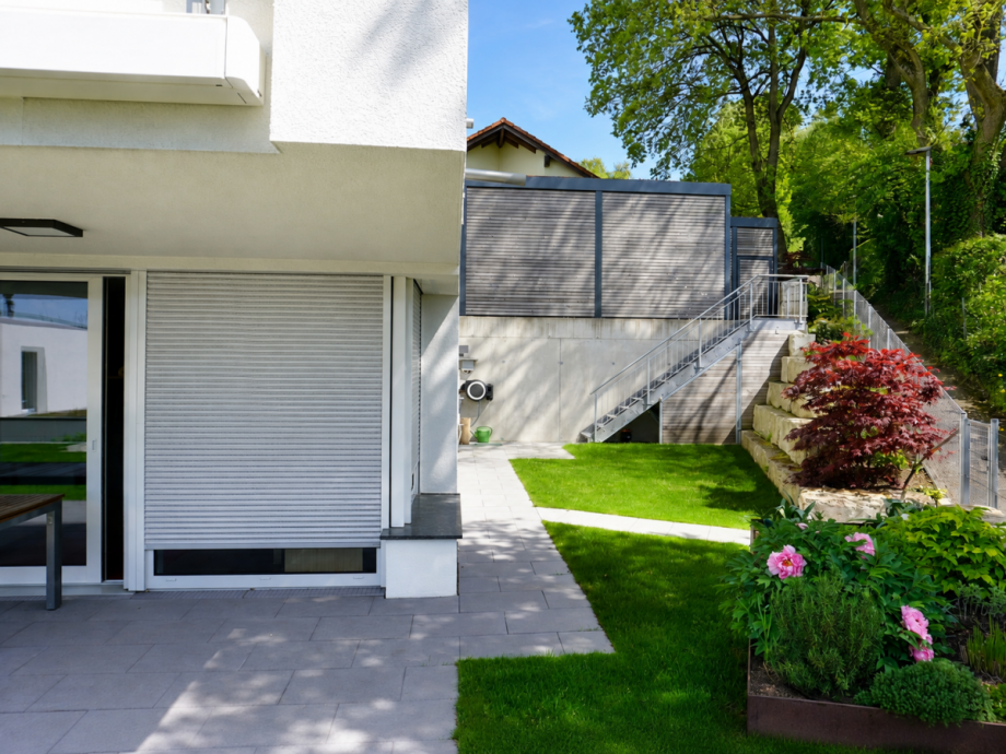 Garten Doppelhaush�lfte Kirchheim unter Teck
