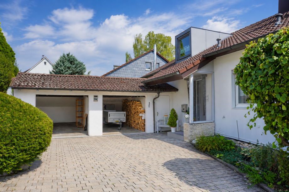 Hofeinfahrt Einfamilienhaus Dettenhausen